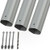 HydroTools Hexagonal Aluminum Solar Cover Reel Tube Kit - 12' - IMAGE 1