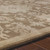 4' Classical Caesar Beige and Brown Hand Tufted Wool Square Area Throw Rug - IMAGE 6