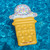 72" Inflatable Ice Cream Cone Swimming Pool Lounge Raft - IMAGE 4