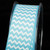 Blue and White Chevron Grosgrain Craft Ribbon 1.5" x 120 Yards - IMAGE 1
