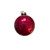 6ct Raspberry Pearl Finish Glass Christmas Ball Ornaments - 4" (100mm) - IMAGE 2