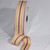 Pink and Lavender Striped Woven Grosgrain Craft Ribbon 1.5" x 55 Yards - IMAGE 1
