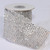 Crystal Diamonds Craft Ribbon Trim with Silver and Clear Setting 2.75" x 1 Yard - IMAGE 2