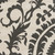 2.25' x 4.5' Beige and Black Floral Shed-Free Rectangular Area Throw Rug