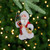 6.25" Santa Claus with Christmas Tree Glass Ornament - IMAGE 2