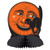 Club Pack of 12 Black and Orange Cat & Moon Centerpiece Halloween Decorations 9.75" - IMAGE 1