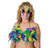Club Pack of 12 Purple and Green Women Adult Mardi Gras Bikini Tops Costume Accessory - One Size - IMAGE 1