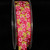 Pink and Yellow Summer Flowers Craft Ribbon 0.5-Inch x 54 Yards - IMAGE 1