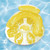 48.5" Inflatable Yellow and Clear Water Pop Circular Swimming Pool Lounger - IMAGE 3