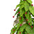 Holly Leaves and Berries Artificial Christmas Cone Tree - Unlit - 18" - IMAGE 3