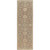 2.5' x 8' Oriental Camel Brown and Gray Hand Tufted Rectangular Wool Area Throw Rug Runner - IMAGE 1