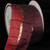 Red and Gold Link Printed Wired Craft Ribbon 2.5" x 27 Yards - IMAGE 1