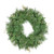 Mixed Pine and Glittered Berry Artificial Christmas Wreath - 24-Inch, Unlit - IMAGE 1