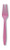 Premium Lightweight Disposable Forks - 7" - Candy Pink - Pack of 288 - IMAGE 1