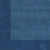 2' x 3' Solid Blue Hand Loomed Rectangular Wool Area Throw Rug