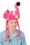 Pack of 6 Pink Flamingo Luau Hat Costume Accessories 15" - IMAGE 1