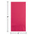 Club Pack of 192 Magenta Pink 3-Ply Disposable Party Guest Napkins 8" - IMAGE 2