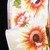 Ivory and Yellow Sunflower Meadow Print Wired Craft Ribbon 2.5" x 20 Yards - IMAGE 1