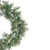 30" Pre-Lit Snow Mountain Pine Artificial Christmas Wreath - Clear Lights - IMAGE 3