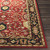 6' x 6' Burgundy Red and Black Hand Tufted Wool Area Throw Rug - IMAGE 4