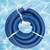 HydroTools Spiral Wound Vacuum Swimming Pool Hose with Swivel Cuff - 40' - Blue and White - IMAGE 2