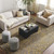 6' Yellow and Beige Round Area Throw Rug - IMAGE 3