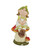 11" Young Girl Gnome Sitting on a Mushroom Outdoor Garden Patio Figure - IMAGE 1