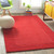9.75' Magical Moments Bittersweet and Appalachian Cherry Red Wool Area Throw Rug - IMAGE 2
