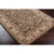 5' x 8' Chocolate Brown and White Traditional Hand Tufted Rectangular Area Throw Rug - IMAGE 5
