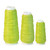 Set of 3 Neon Green Spring Serenity Spool of Yarn Flower Vases 10.5" - IMAGE 2