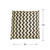 30" Black and Ivory Chevron Over Sized Floor Throw Pillow - IMAGE 5