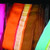Sheer Brown and Orange Striped Wired Craft Ribbon 0.75" x 108 Yards - IMAGE 1