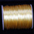 Maize Yellow Solid Satin Cording Craft Ribbon 0.25" x 144 Yards - IMAGE 1
