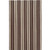 8' x 11' Striped Chocolate Brown Hand Woven Rectangular Wool Area Throw Rug - IMAGE 1