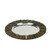 14" Handcrafted Decorative Round Rustic Charger Serving Tray with Wood Accents - IMAGE 1