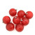 8ct Transparent Red Shatterproof Diamond Cut Christmas Ball Ornaments 2.5" - IMAGE 1