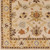 4' x 4' Beige and Sage Green Floral Hand Tufted Square Area Throw Rug - IMAGE 3