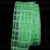 Green Solid and Sheer Check Wired Craft Ribbon 2" x 27 Yards - IMAGE 1