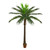 70" Green and Brown Potted Artificial Phoenix Palm Tree - IMAGE 1