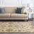 9.75' Taupe Brown and Gray Hand Tufted Wool Area Throw Rug - IMAGE 2