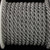 Cloud Gray Braided Cording Wired Craft Ribbon 0.25" x 16 Yards - IMAGE 1