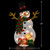 Lighted Smiling Snowman with Gifts Outdoor Christmas Decoration - 31" - Clear Lights - IMAGE 5