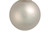 6ct Smoke Silver Matte Glass Ball Christmas Ornaments 4" (100mm) - IMAGE 2