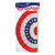 Jointed Patriotic Bunting Fan Cutouts Party Decorations - 6' - Pack of 12 - IMAGE 3
