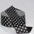 Black and White Polka Dotted Grosgrain Craft Ribbon 1.5" x 88 Yards - IMAGE 2