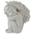 7.5" Ivory Left Facing Sleeping Cherub Angel Outdoor Garden Statue - IMAGE 1