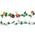 Club Pack of 12 Vibrantly Colored Artificial Silk Daisy Flower Garlands 6' - IMAGE 1