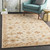 2' x 3' Tortilla Brown and Sage Green Hand Tufted Rectangular Area Throw Rug - IMAGE 2