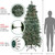 Real Touch™️ Pre-Lit Washington Frasier Fir Slim Artificial Christmas Tree - 7.5' - Clear Lights - IMAGE 6