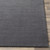 8' x 11' Charcoal Gray Solid Hand Loomed Rectangular Area Throw Rug - IMAGE 5